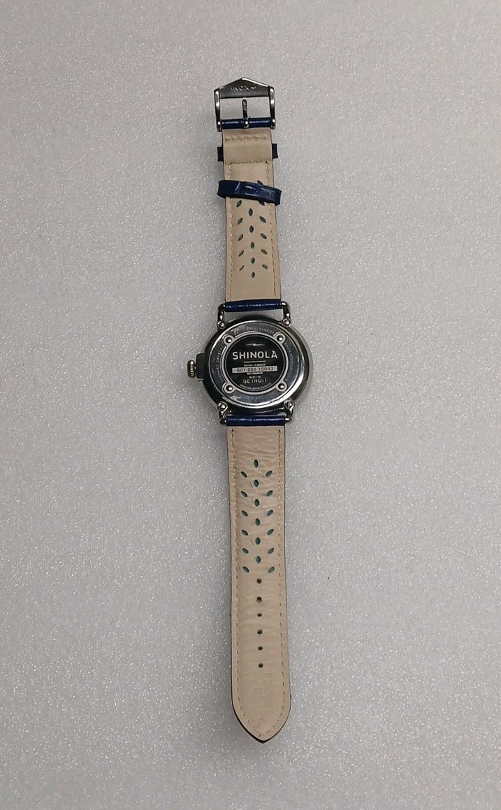 Shinola Argonite- 1069 Detroit Runwell 41mm Green Quartz Watch