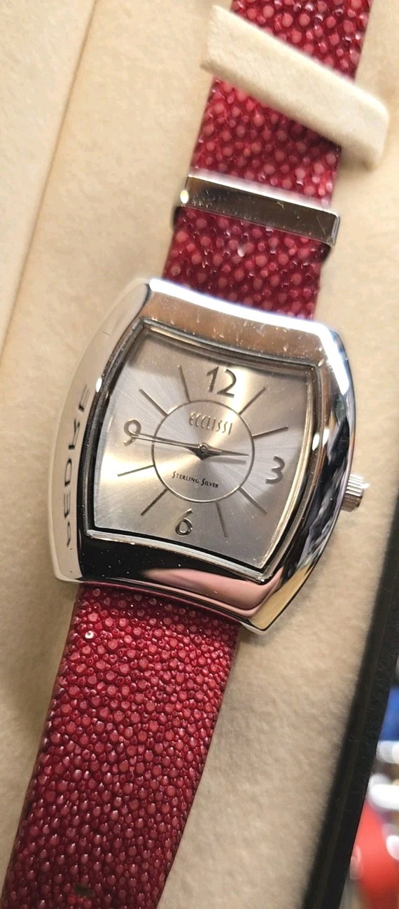 NEW NOS Pedre Women’s STERLING SILVER WATCH IN BOX FREE SHIPPING IN THE USA!