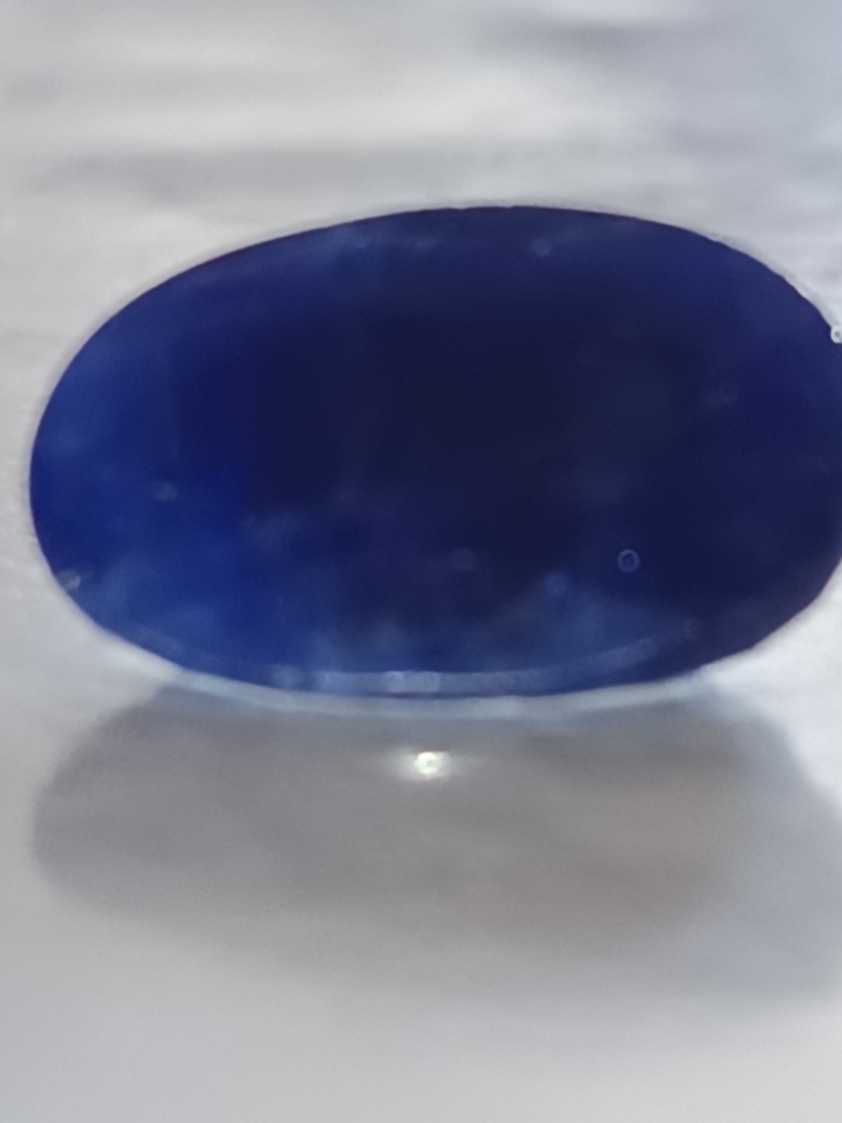 NATURAL BLUE SAPPHIRE 2.16 CT. Sri Lanka Ceylon OVAL CERTIFIED AGL ANTWERP