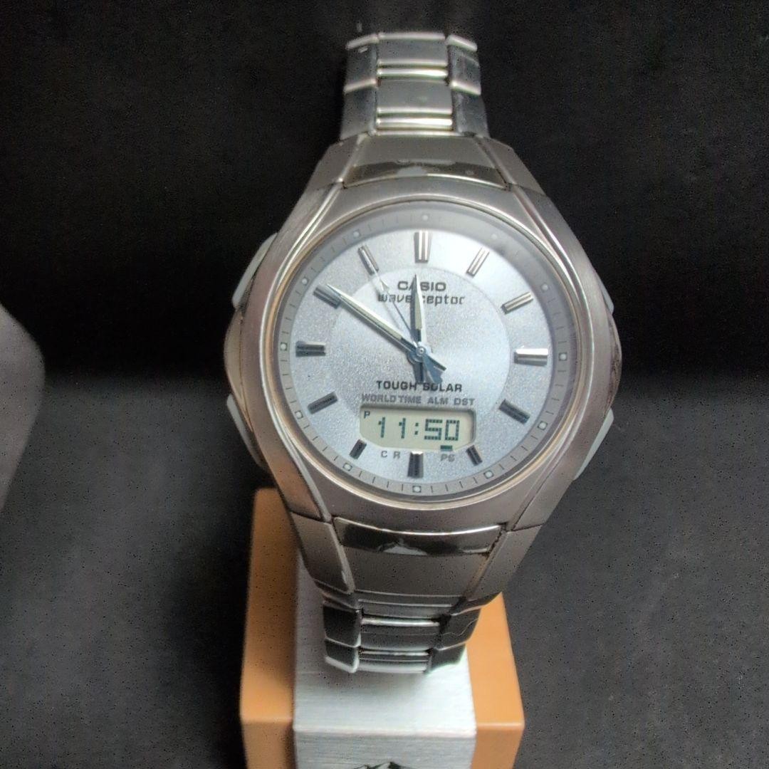 CASIO WaveCeptor WVA-420J Radio-Controlled Solar Watch