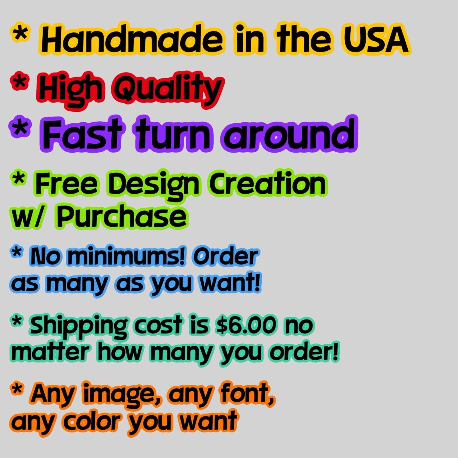 Custom Pin back Birthday/Celebration Buttons 1.25”, 2.25” & 3” Round