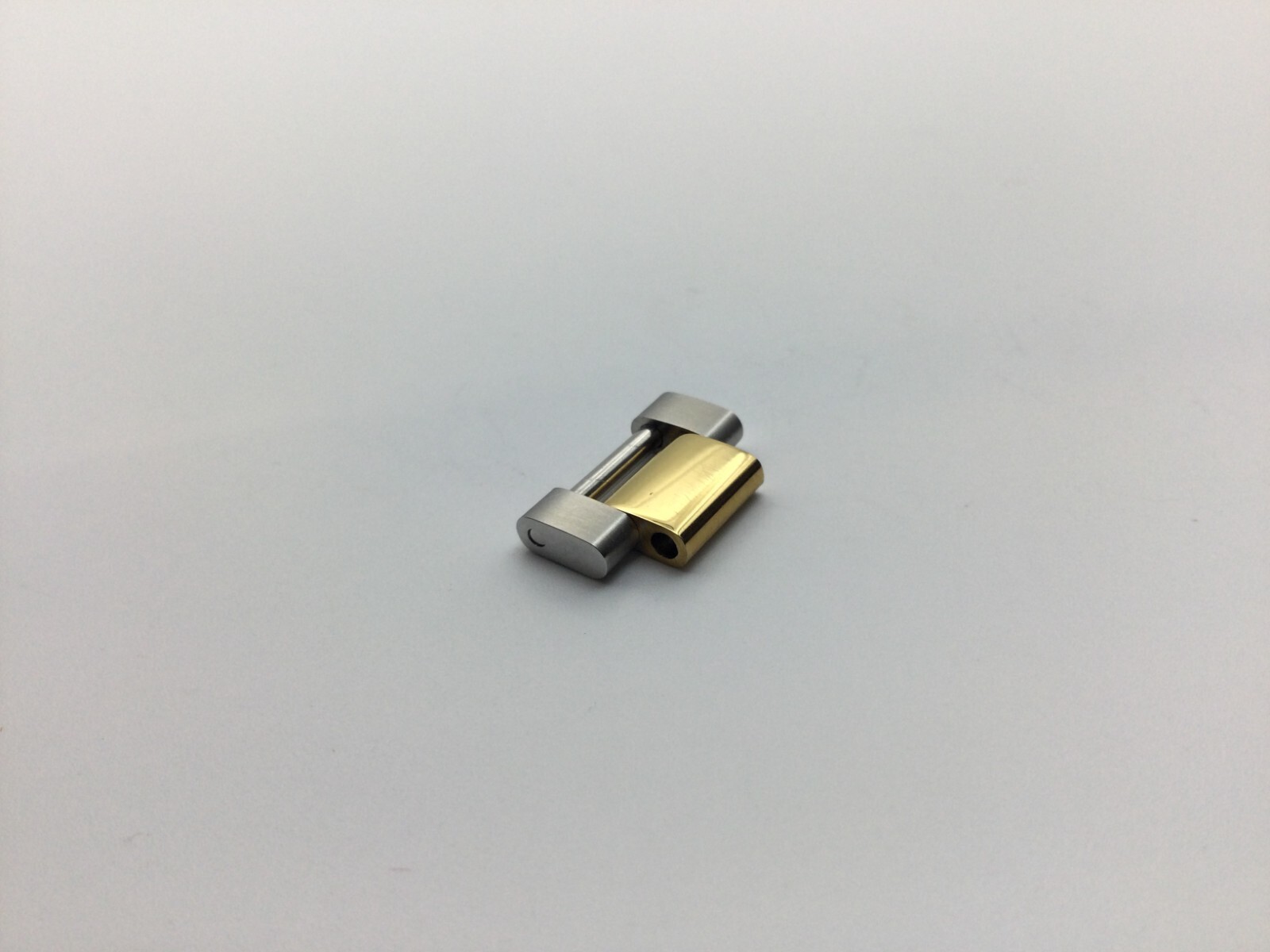 TOP QUALITY 15.5MM CNC FORGED TWOTONE HALF-LINK FOR ROLEX GMT DATEJUST SUB SHINY