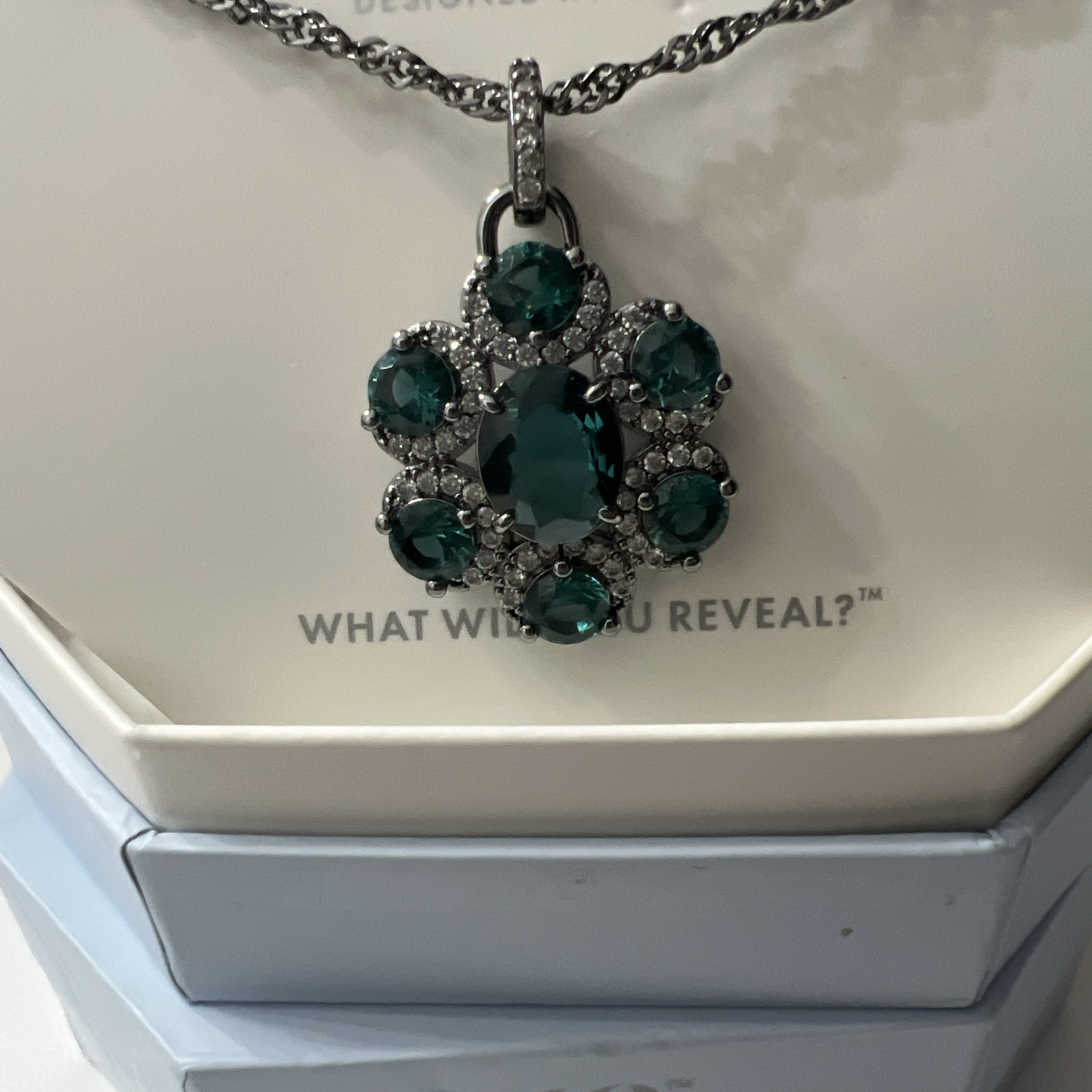 Bomb Party New OG Necklace “ Ruby Bliss” LC Paraiba Tourmaline Hematite