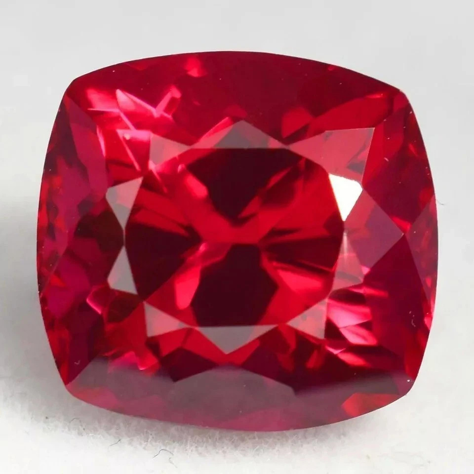 UNHEATED RARE Certified Natural 10.40 Ct Mogok Pigeon Red Ruby Loose Gemstones