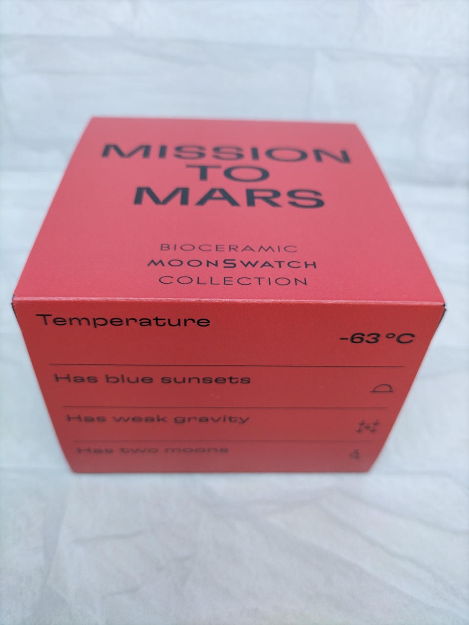 Omega x Swatch MoonSwatch Mission to Mars SO33R100 Red Bioceramic Quartz