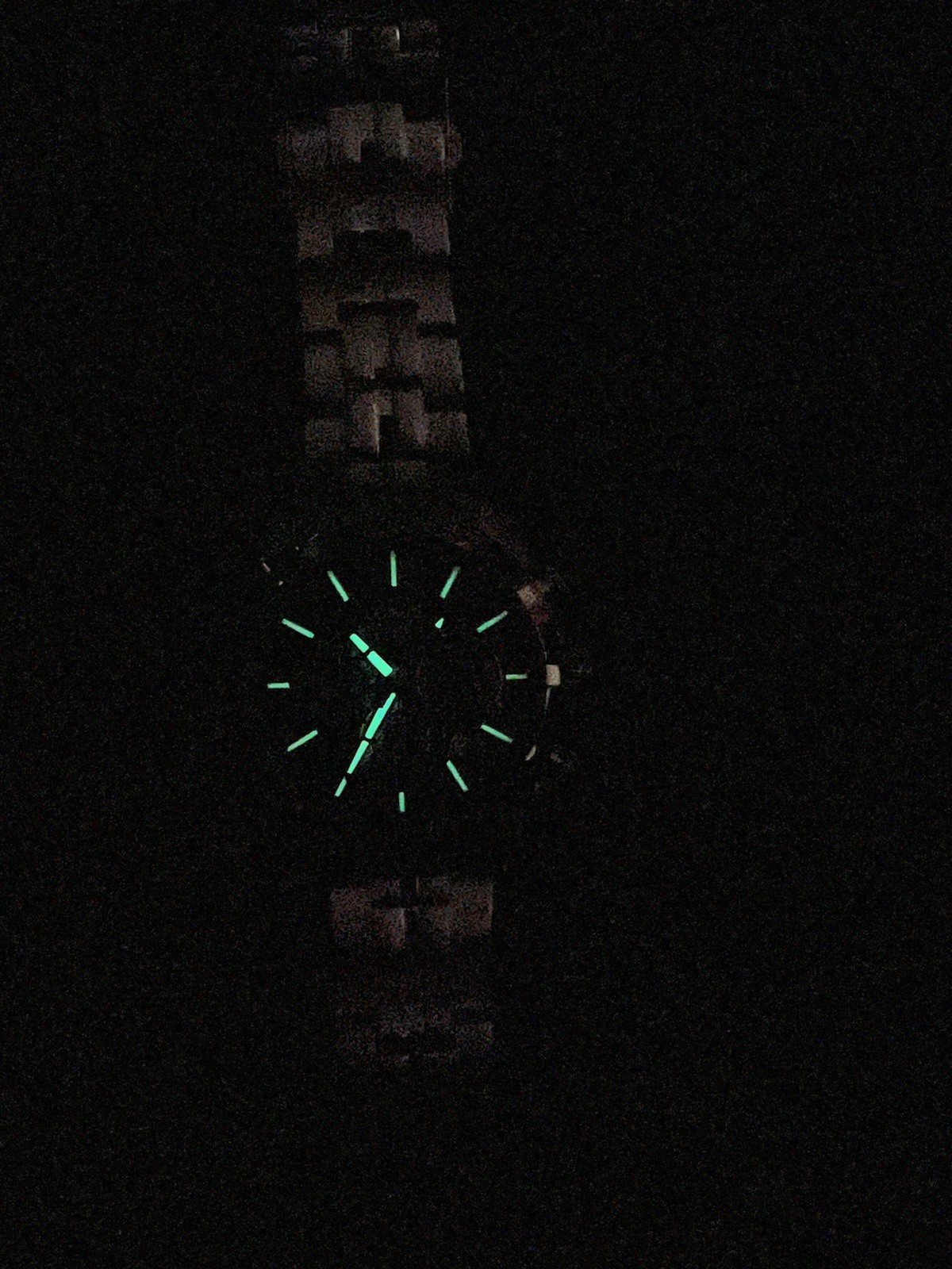 Mens 44mm Stainless Steel Lorus Chronograph Fusion/Sports Series VD53-X048 Watch