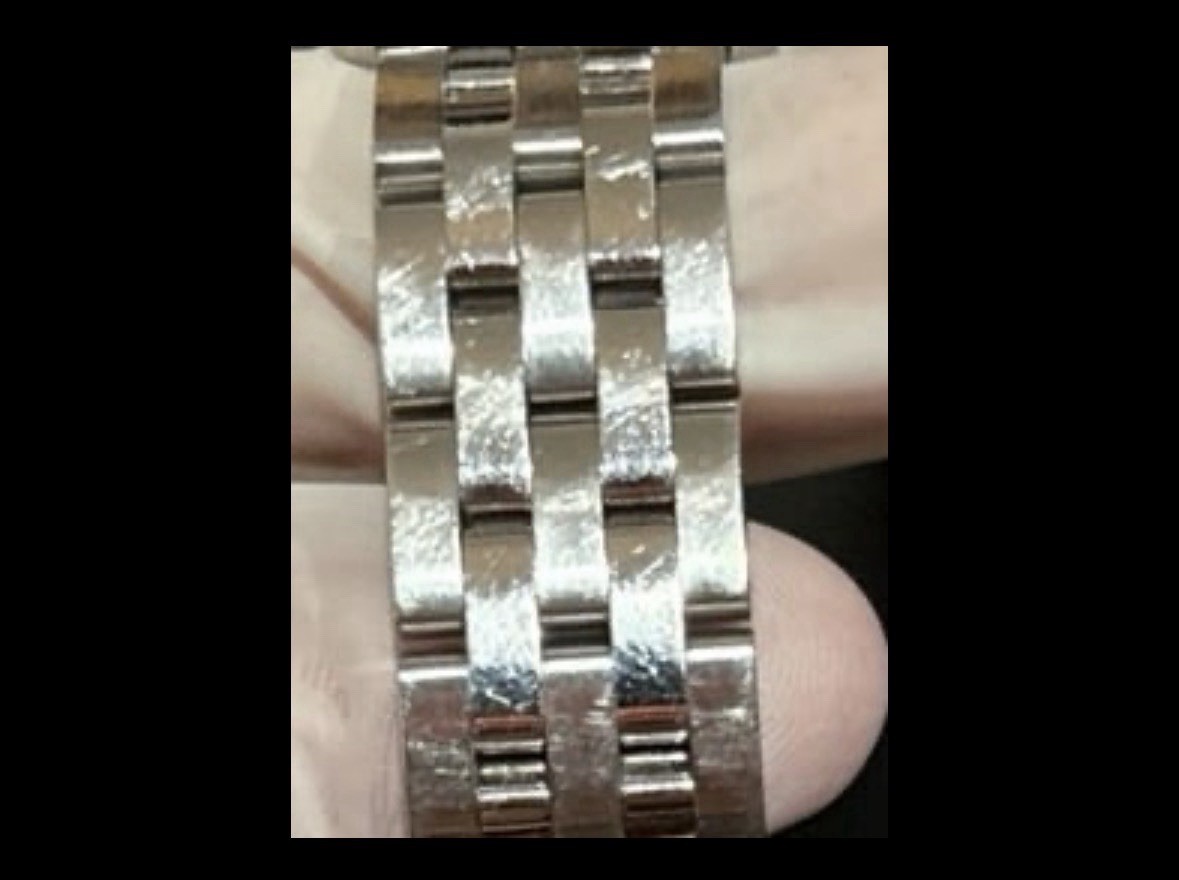 Burberry Women’s Swiss Made Check Dial Watch Stainless Steel Bracelet Date