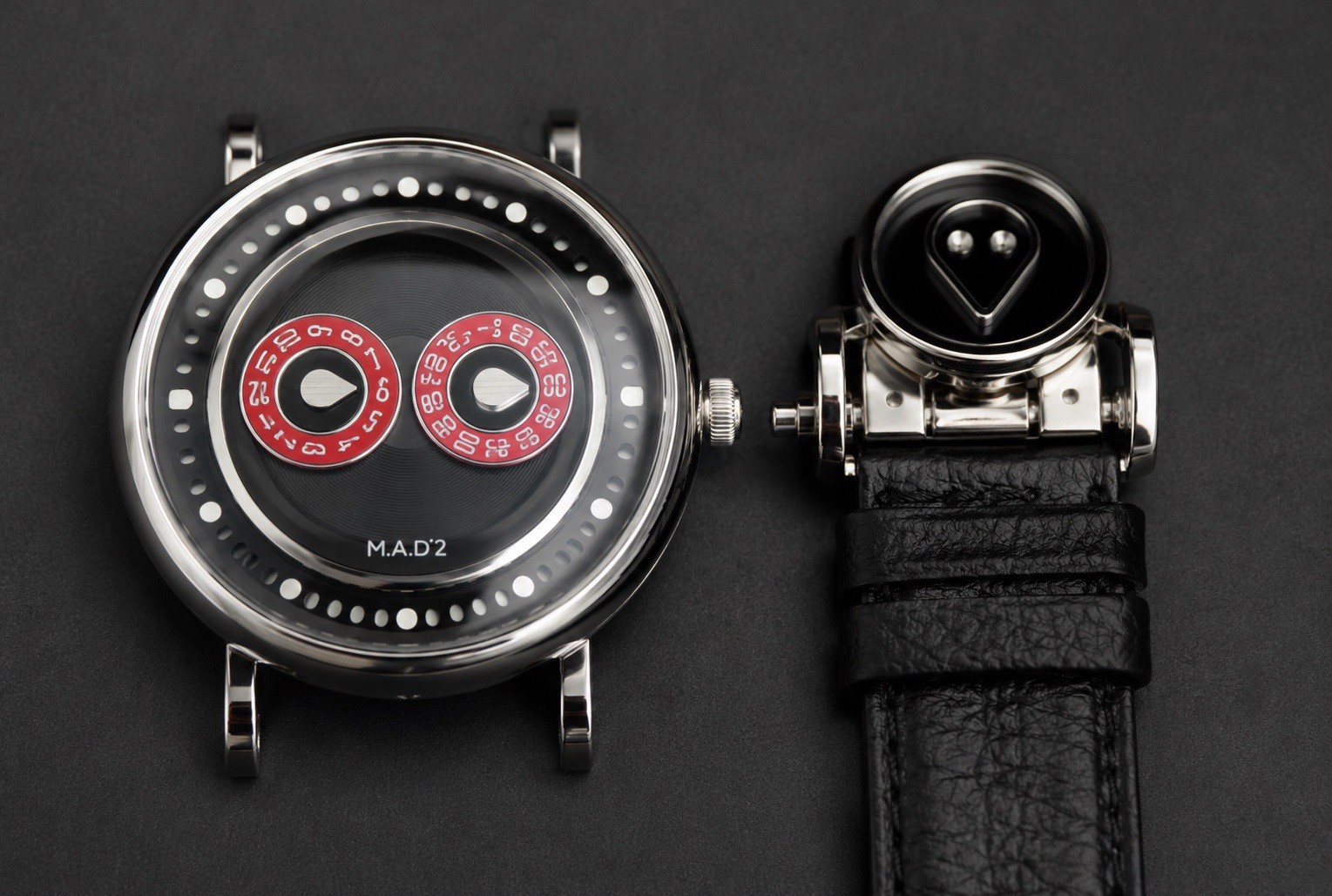 2026 MB&F MAD 2 Edition Eric Giroud LE 42mm Black Dial M.A.D. 2 R&B