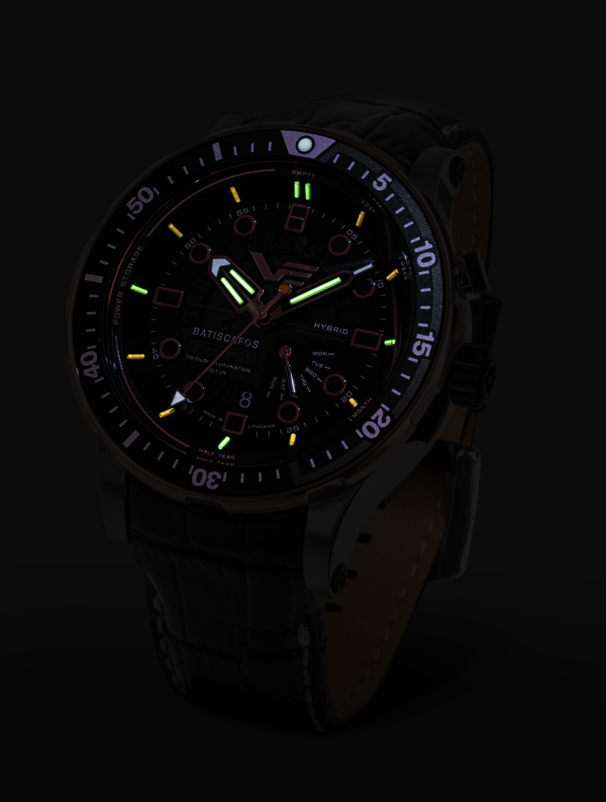 Vostok-Europe BATISCAFOS PX84-511E769B Hybrid Automatic 300M Bracelet