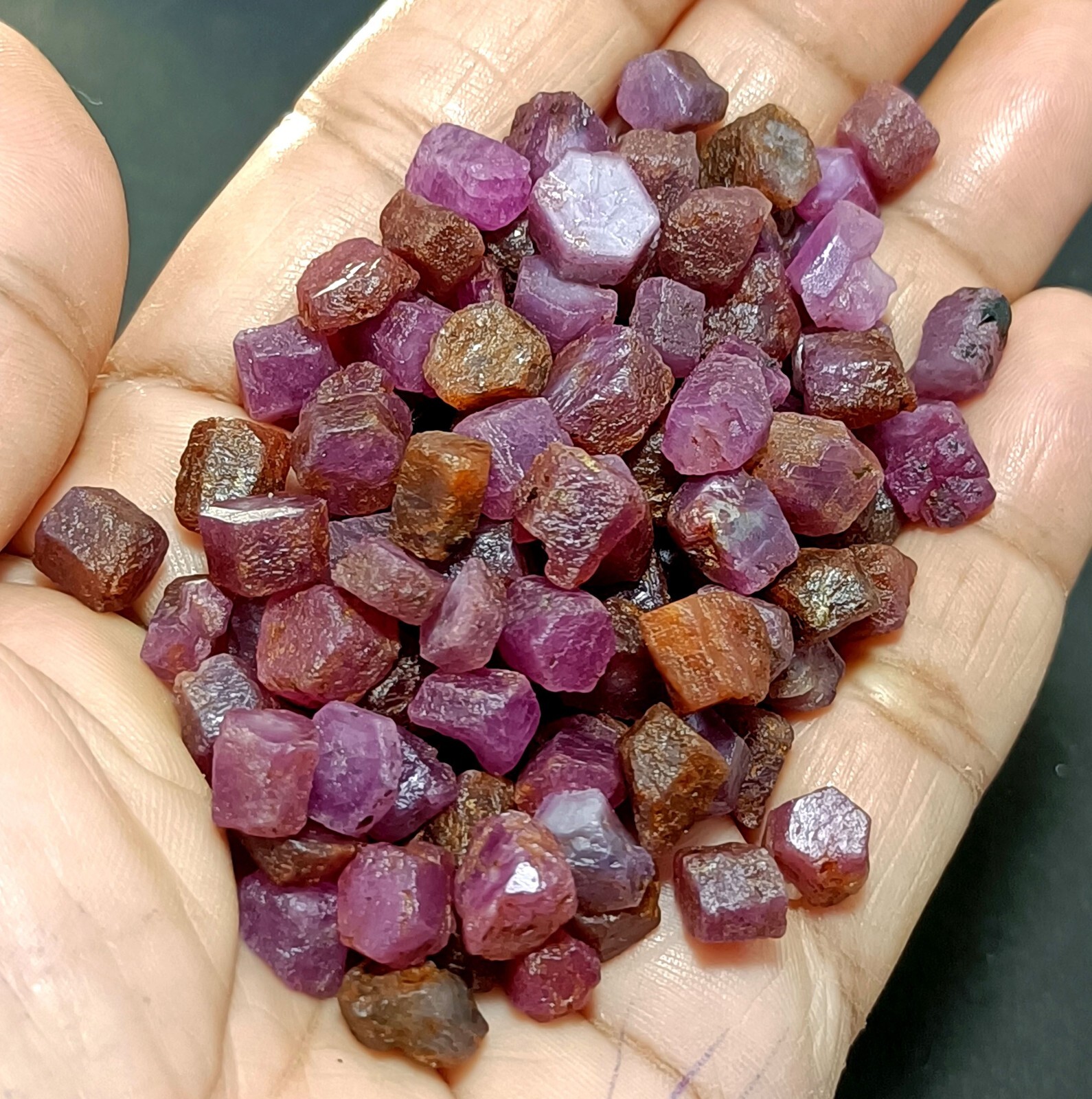 AAA+ Quality 100% Natural African Ruby Sapphire Unheated 50 Ct Loose Rough Lot