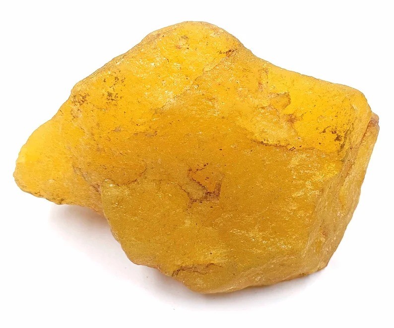 499 Ct Earth Mined CERTIFIED Natural Yellow Sapphire Huge Rough Loose Gemstone