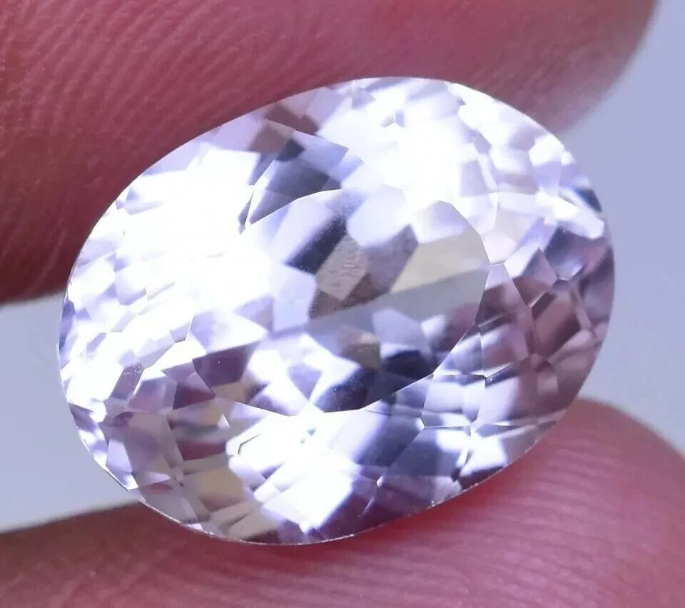 120 Ct Natural White Sapphire Oval Cut Certified Gemstone With Free Shipping