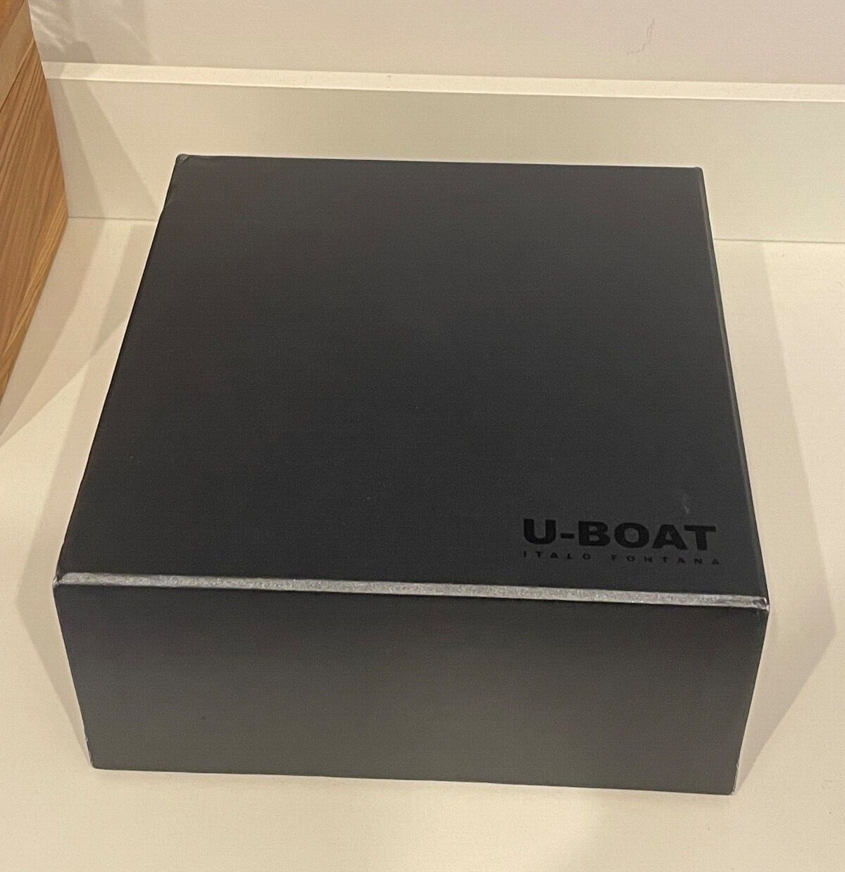 U-Boat Italo Fontana Black Men’s Watch Pristine Condition 