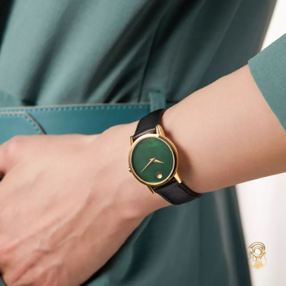 Movado Museum Green WOMEN’S Watch 28mm – Made in Swiss – Brand New With Box
