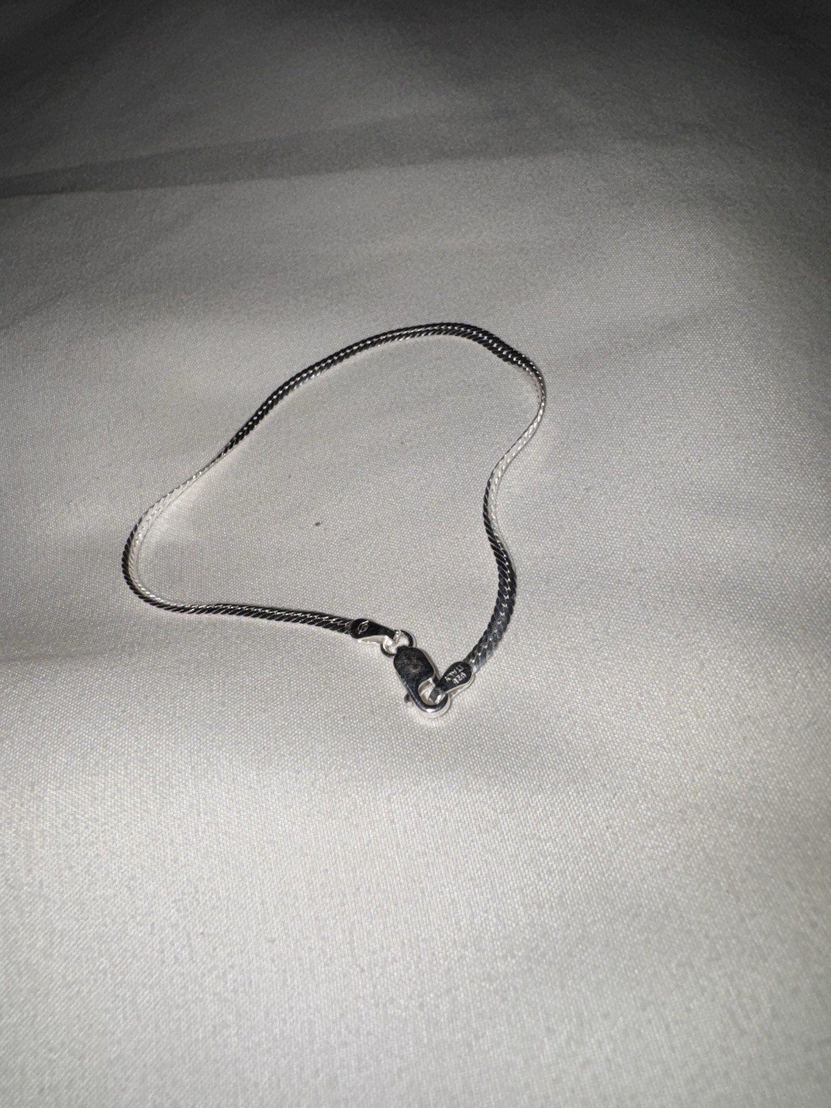 6.5” Sterling Silver Bracelet