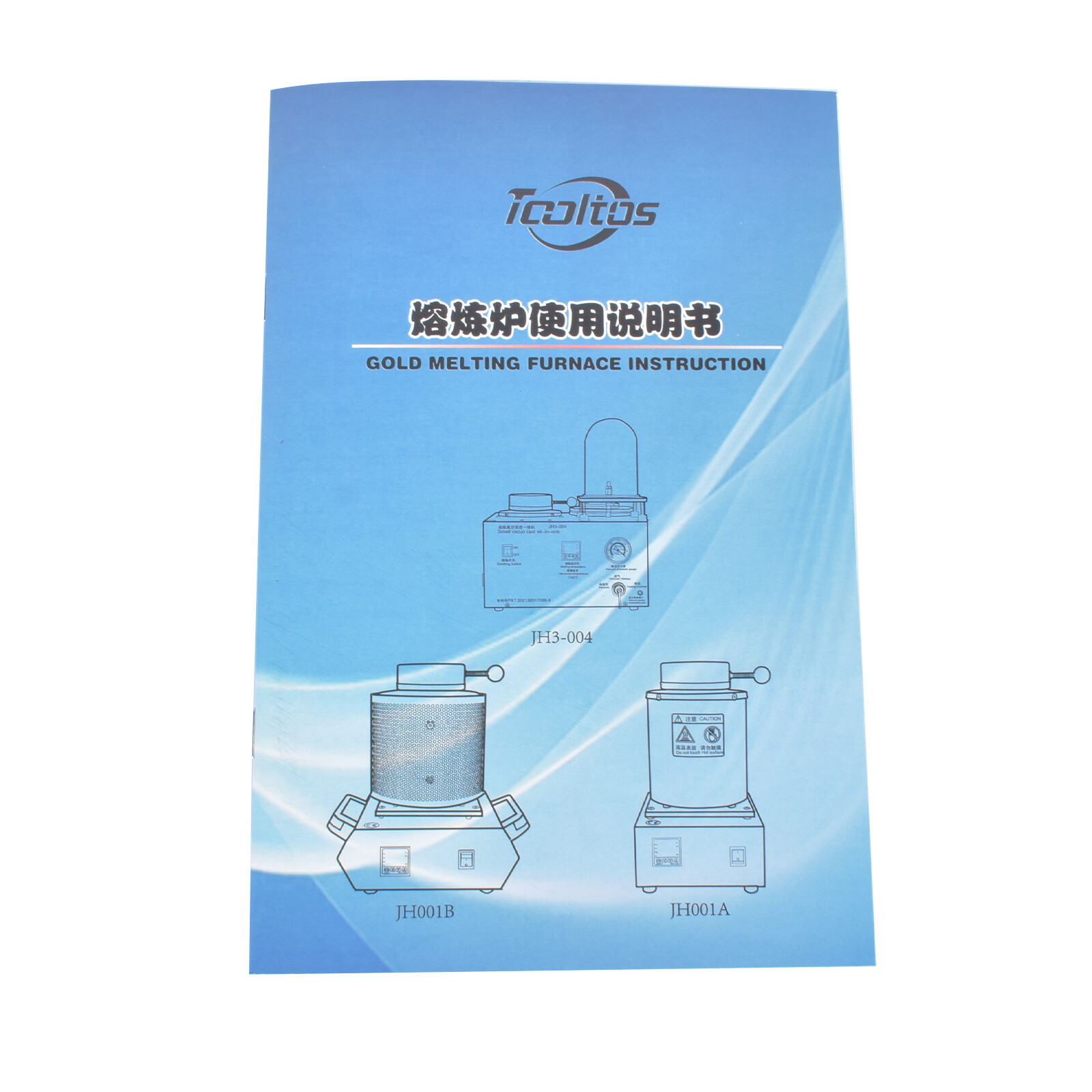 2KG Gold Melting Furnace 1150°C/2102°F Small High-Temperature Casting Furnaces