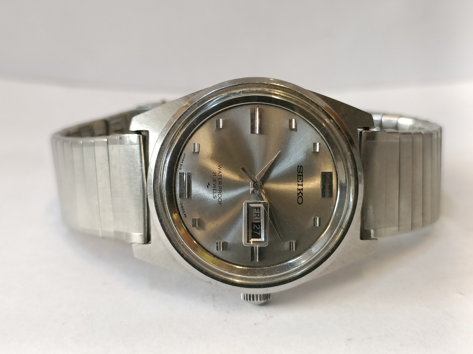 SEIKO 21J WINDING GRAY DIAL 2119-0090 JAPAN WOMEN’S WORKING CONDITION