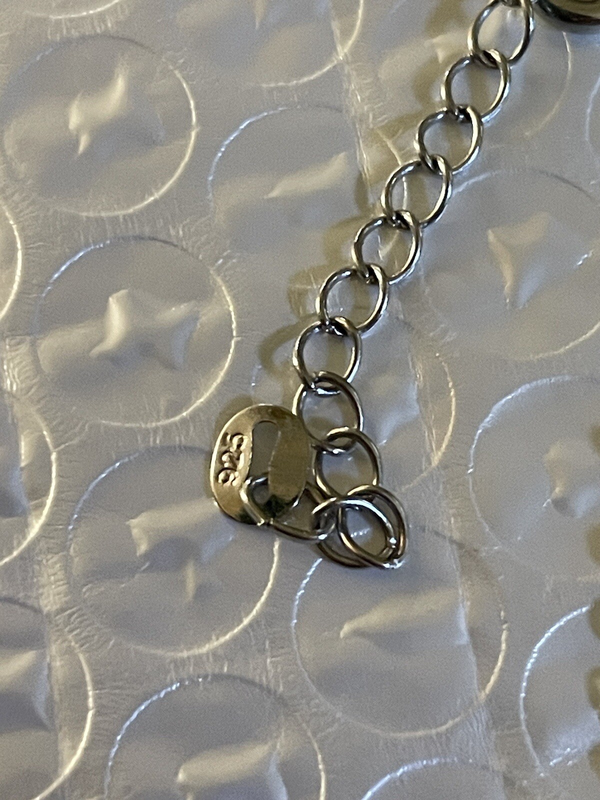 Capricorn Zodiac Necklace Sterling Silver 925 adjustable 17.5”-20” #386