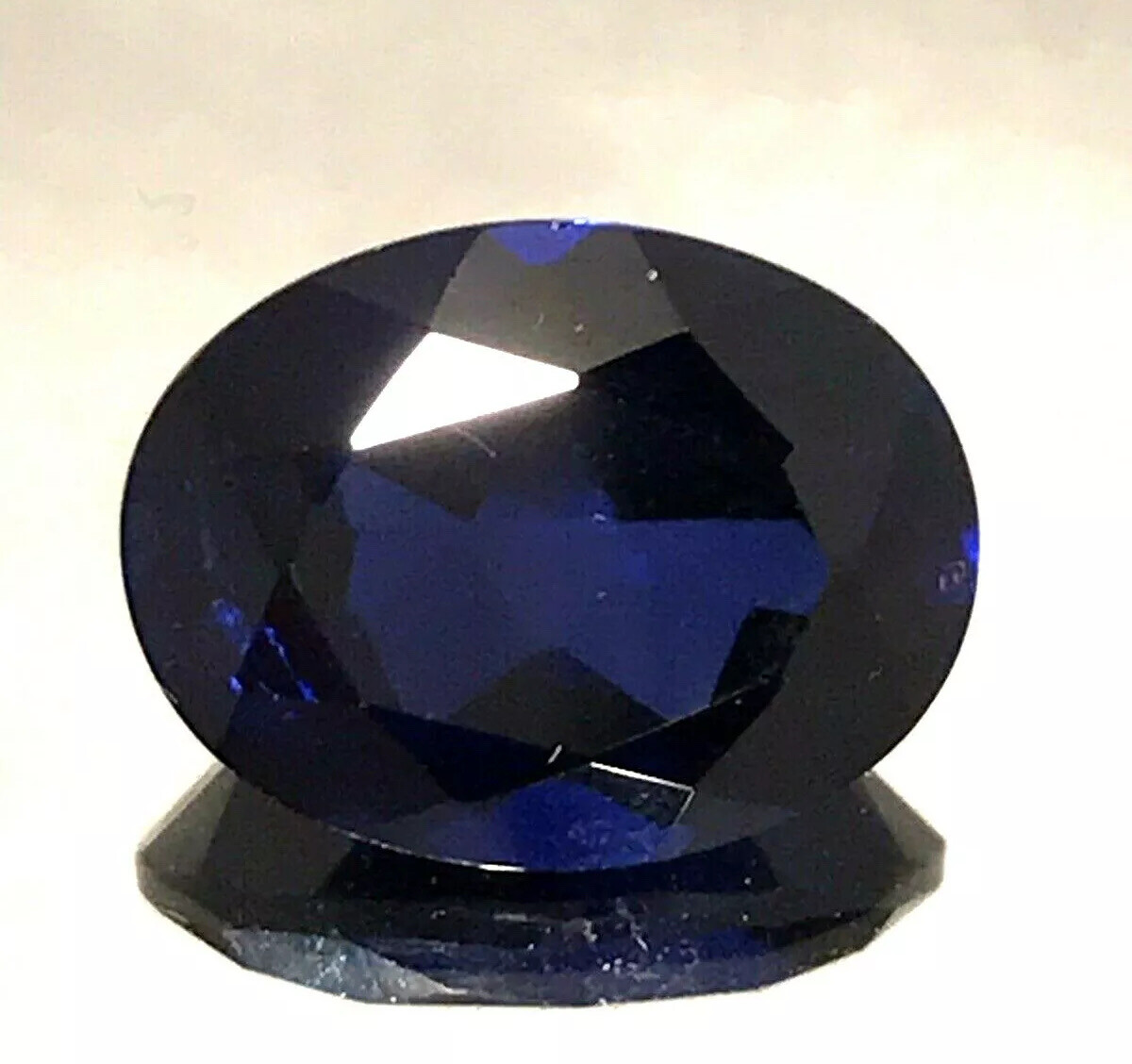 5.50 Ct Natural Blue Sapphire, Excellent Oval Cut , SI Clarity,9 mohs