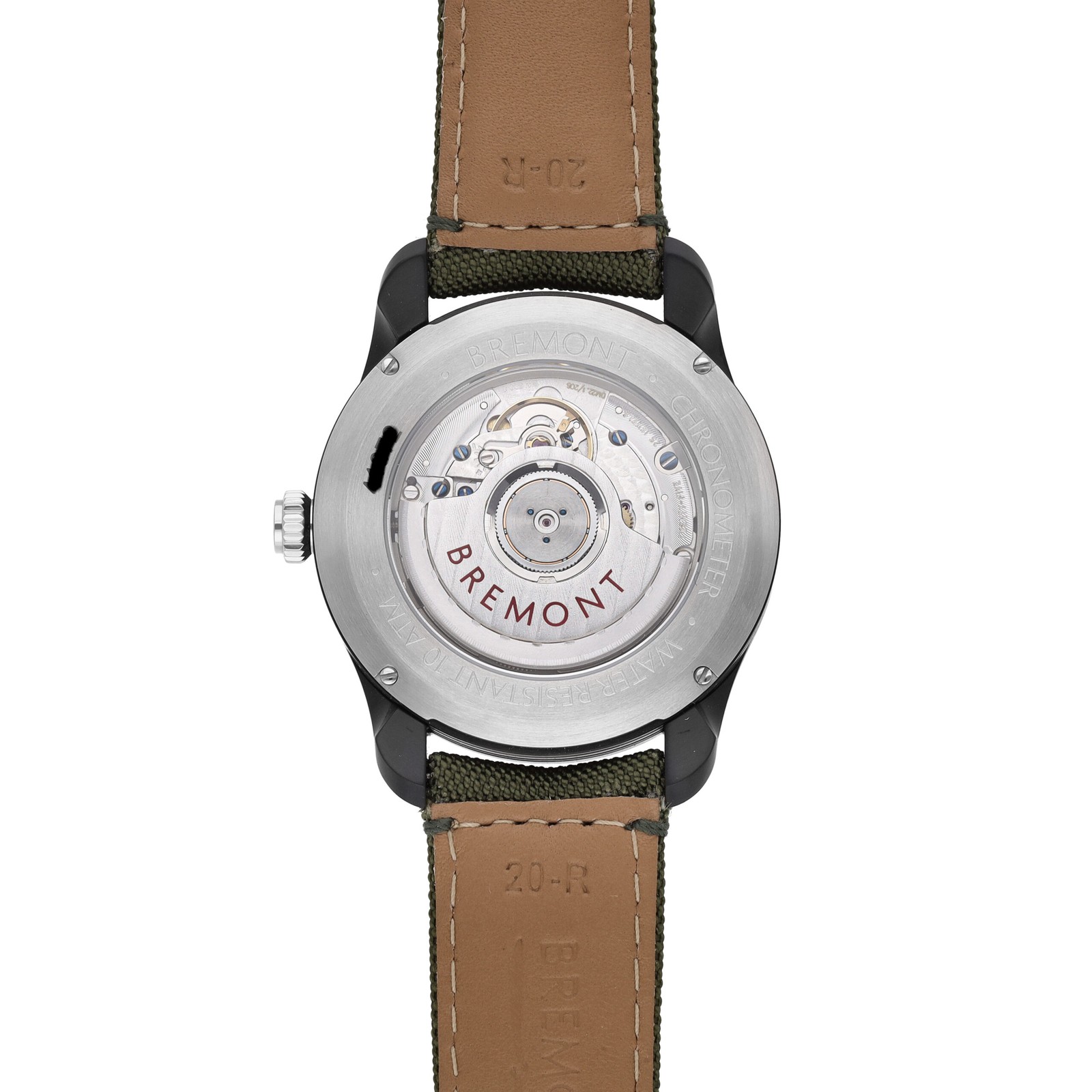 Bremont Airco Mach 1 Jet Black Dial 40mm Automatic Men’s Watch AIRCO-M1-JET-R-S