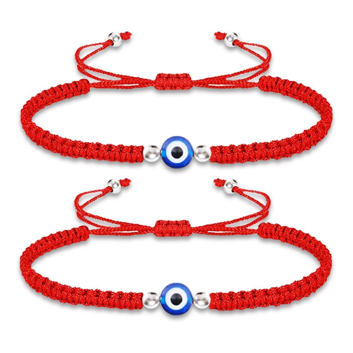 Adjustable Evil Eye Hand-Woven Bracelet European and American Personalized