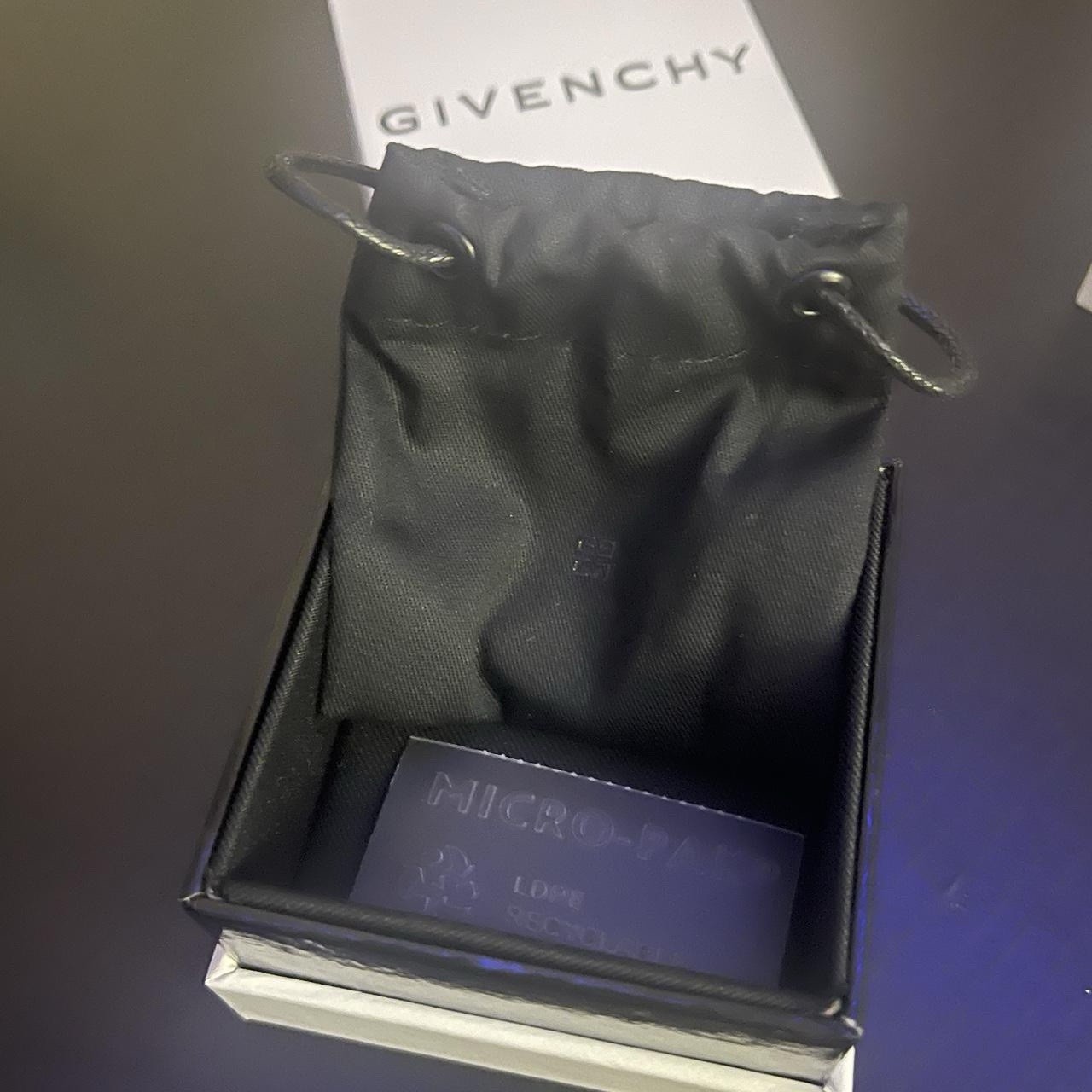 GIVENCHY Silver Band Ring Size 54 Signed No Stone Metal MPN BF30CKF003