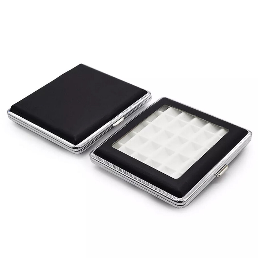 30 Grids Loose Diamond Gems Storage Box Gemstone Display Case Holder Collection