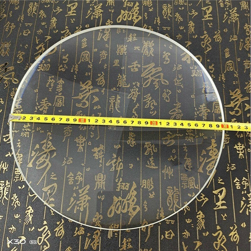 Plano Convex Lens ​Magnifier Round Glass Lens Diameter 50/60/100/150/200/300mm