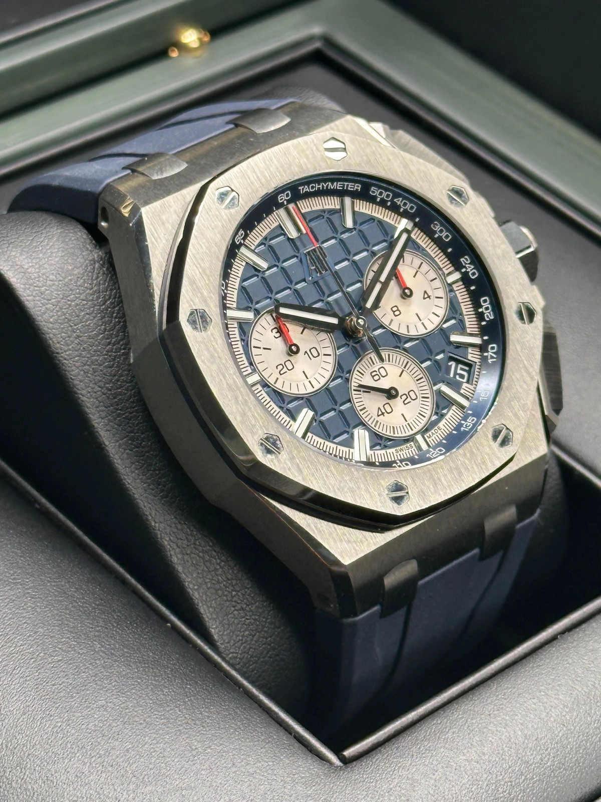 Audemars Piguet Royal Oak Offshore Chrono Blue Rubber 26420TI.OO.A027CA.01 2022