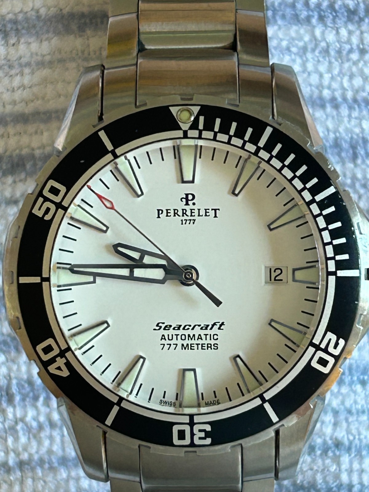 Perrelet Seacraft 777 Swiss Dive Watch