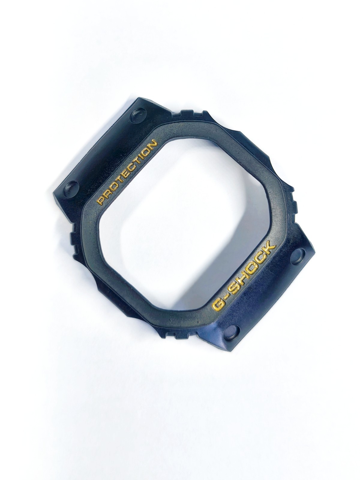 Vintage Casio G Shock DW-5600C (901/691) Replacement Custom Bezel GOLD Letters