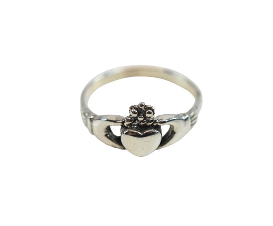 Claddagh 925 Sterling Silver Ring Love Promise Ring Sizes 5.5, 6, 7, 8, 8.5