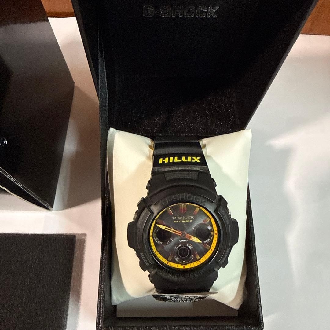 CASIO G-SHOCK Toyota HILUX Limited Collab Tough Solar MB6 Watch AWG-M100SBY-1AJF