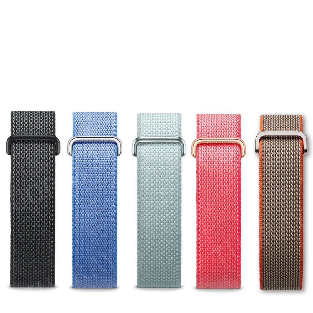 For Google Fitbit Air 2026 Nylon Loop Band Adjustable Sports Strap Wristband
