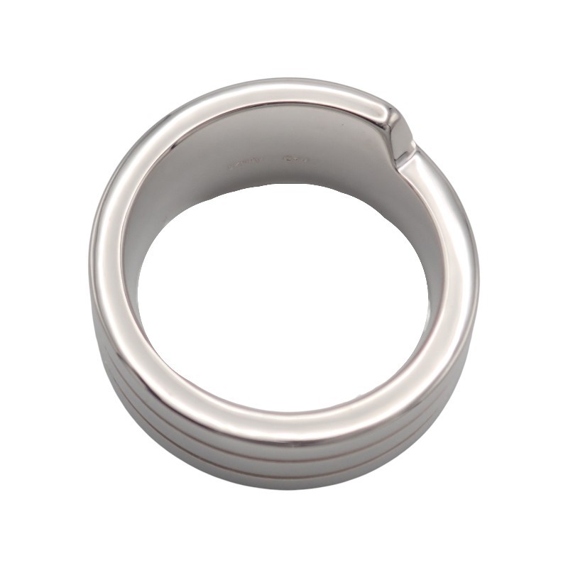 HERMES #13(JP Size) ring Silver/black Silver925 Women