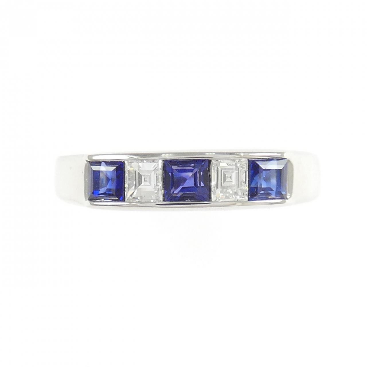 Authentic PT900 Sapphire Ring 0.74CT #270-004-324-6684
