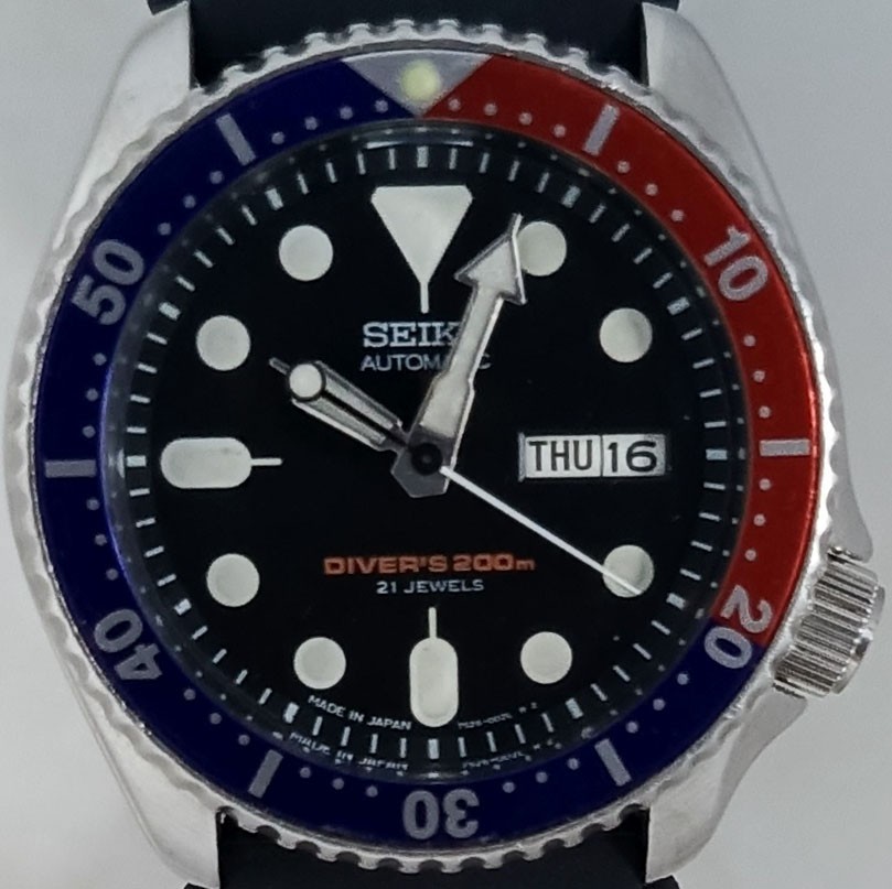 Vintage SEIKO diver SKX007 Genuine 7S26-0020 case All Original movt & “21J” dial