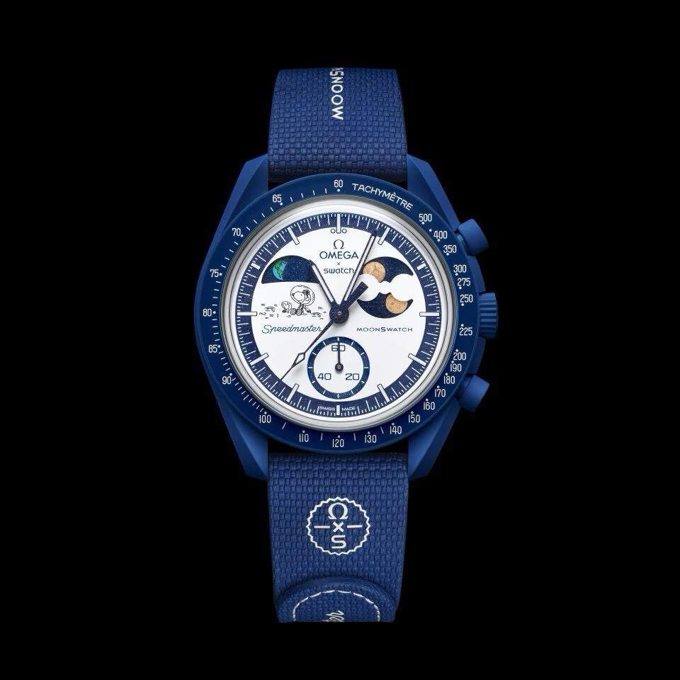 Swatch x Omega Watch MISSION TO EARTHPHASE – MOONSHINE GOLD
