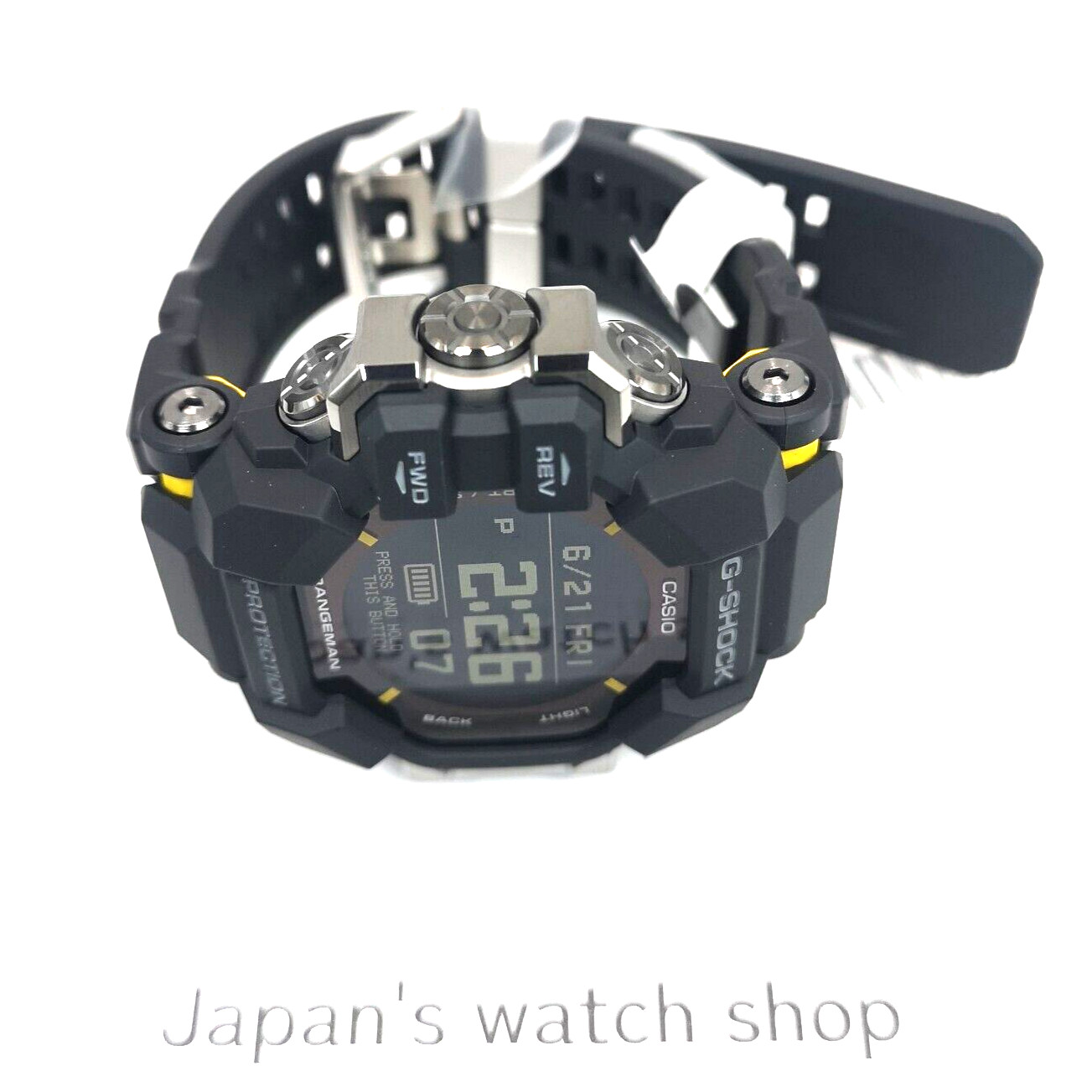 CASIO G-SHOCK MASTER OF G Rangeman GPR-H1000-1JR Black Men’s Watch New in Box
