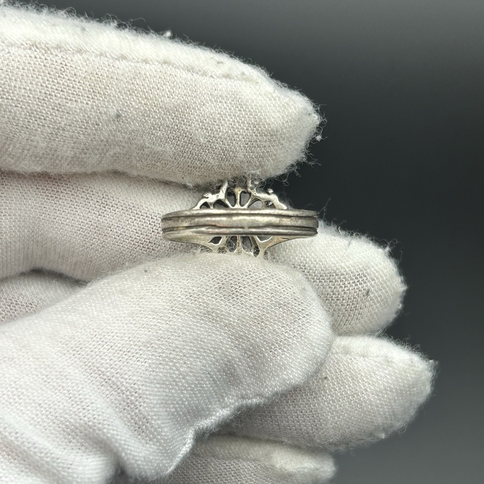 Sterling Silver Cross Ring Size 7 Solid .925 Gothic Religious 3.29g