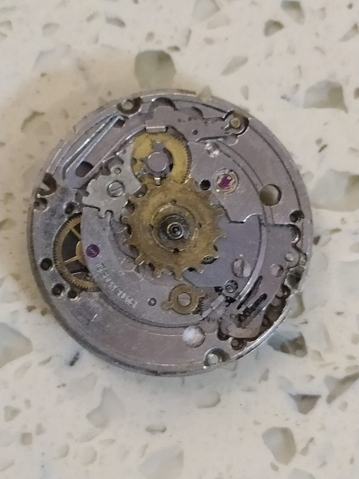 Original ETA 2789-1 Incomplete Movement Not work Good Balance Used