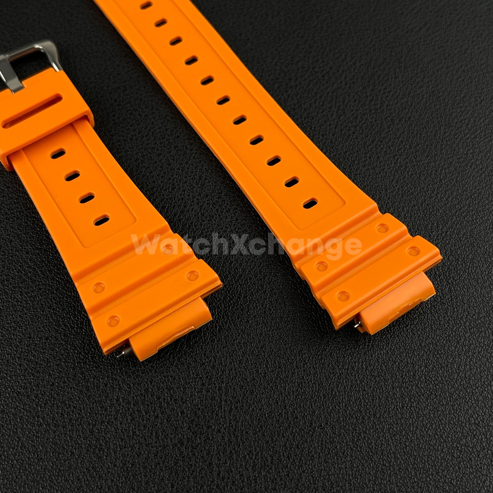 Orange Watch Strap For G-SHOCK Replacement Rubber Band CASIO GA2100 GA2110 16mm
