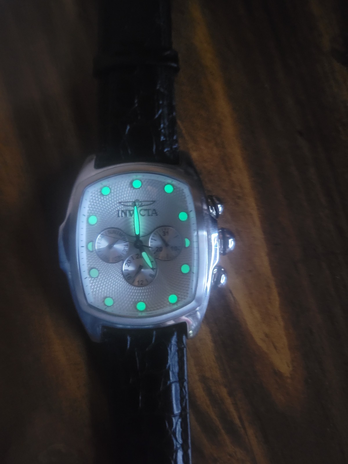 Invicta Mens Limited Edition Lupah Model No 0067 Flame Fusion Crystal Watch
