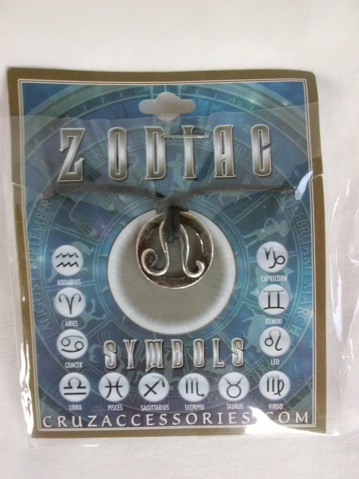 Zodiac Leo Amulet Necklace Women Teen Men 30″ Gift USA Seller New NWT