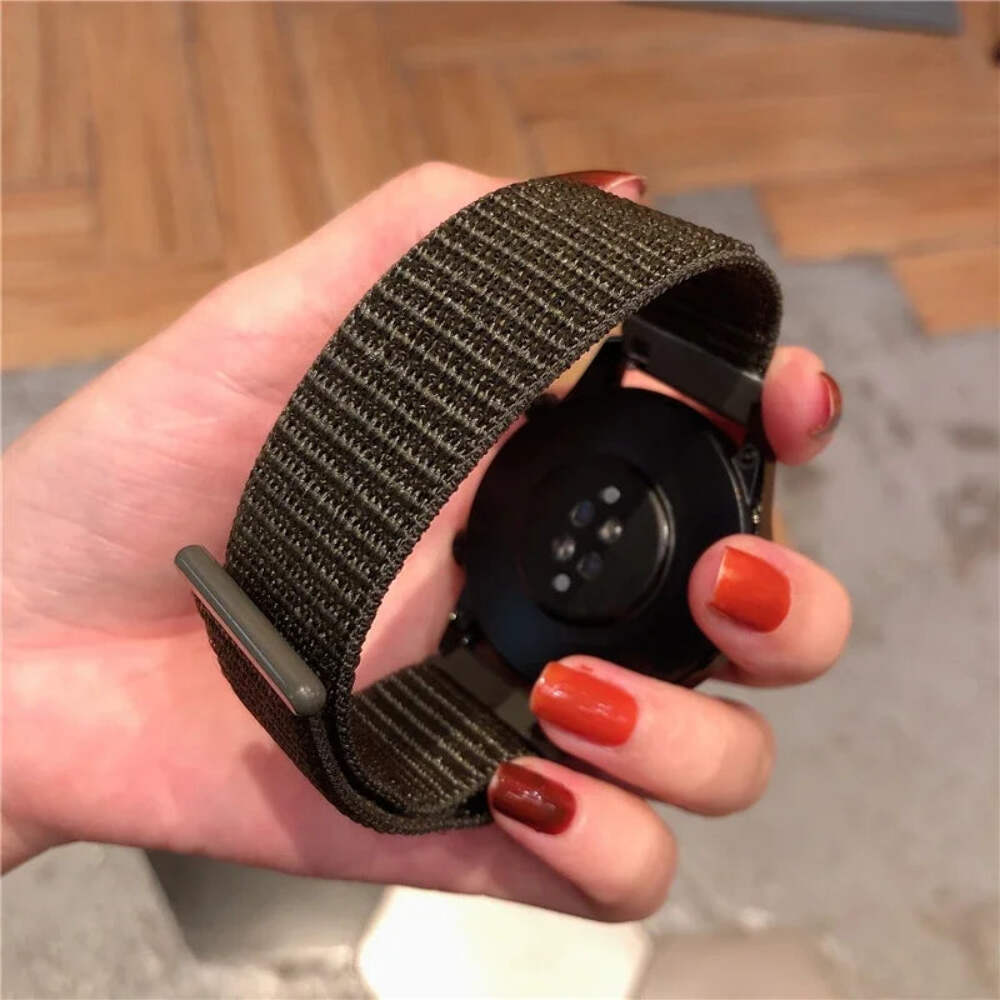 20mm/22mm watch band For Amazfit GTR/GTS 4-3-2-2e/GTR 42mm-47mm/bip-U-S-lite Nyl