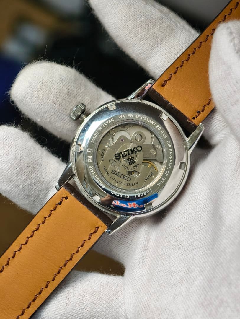 Seiko Prospex Alpinist SBDC161 Brown Automatic Watch Japan 0712403
