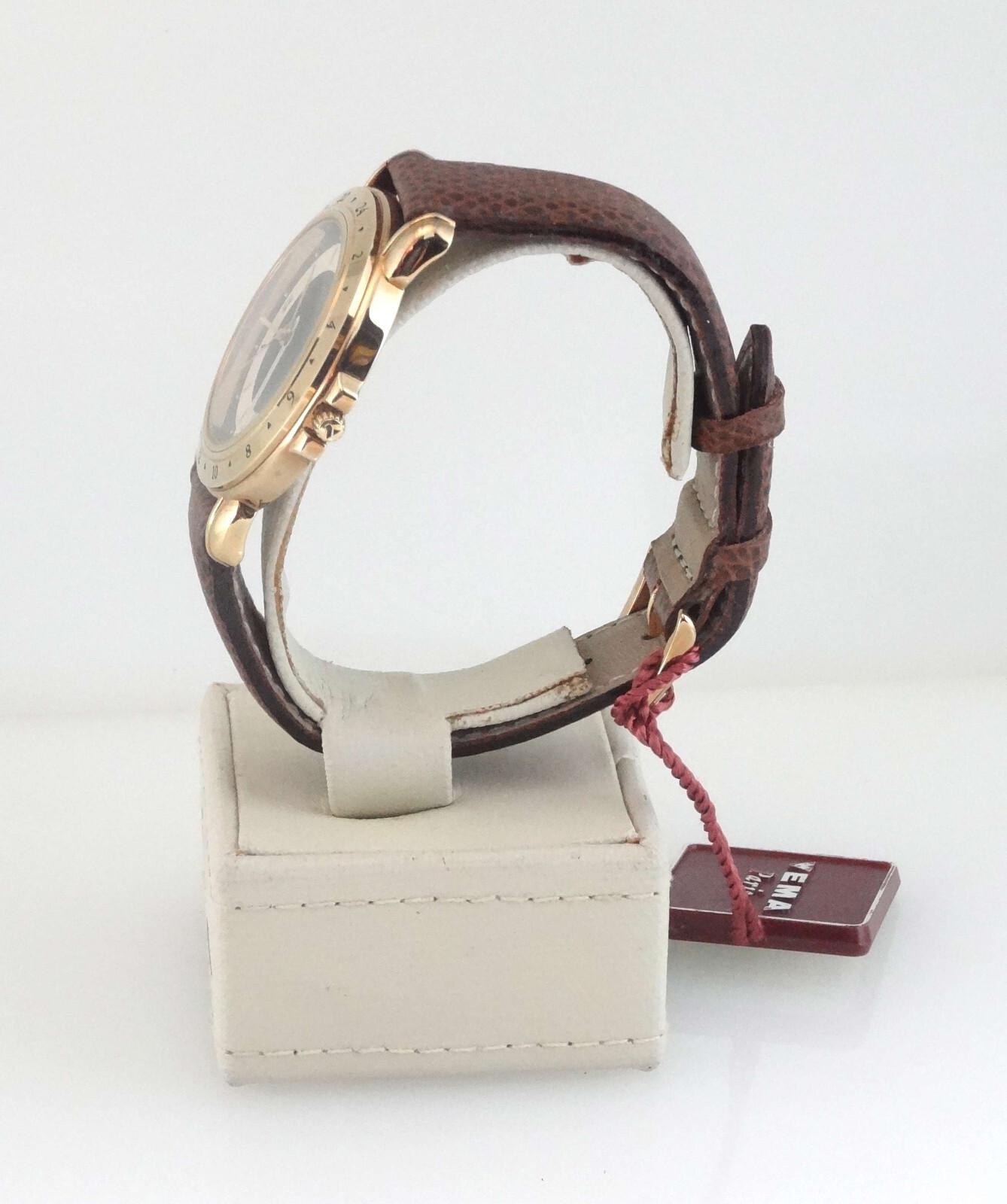 YEMA PARIS ZMZW23 – 50TH ANNIVERSARY 24-HR 4-HAND QUARTZ WATCH ***NEW***RARE***