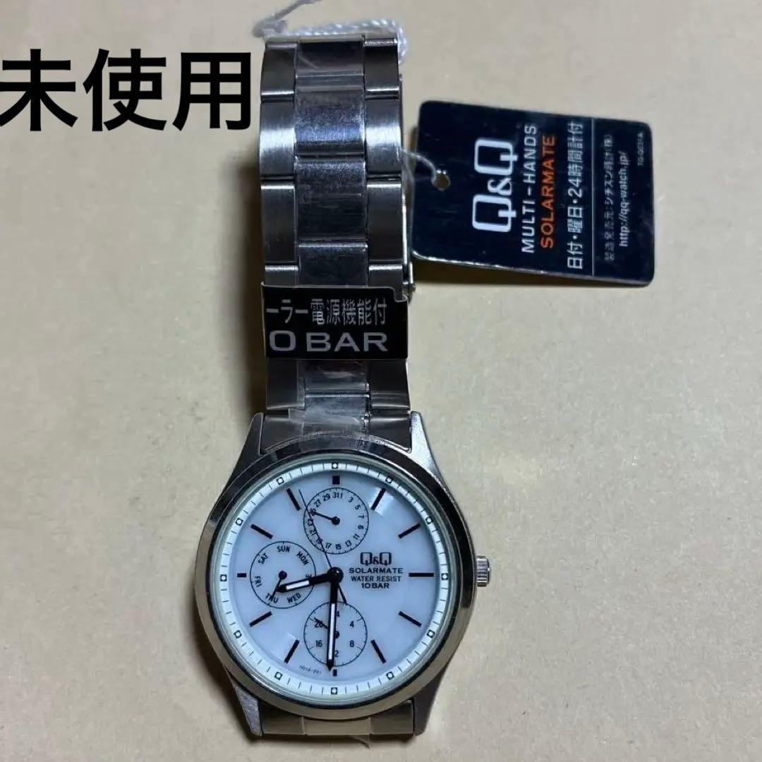 Q Q Citizen wristwatch H014 201 solar new working item