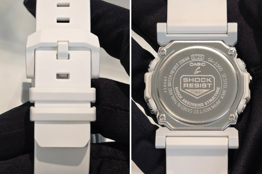 Casio G-Shock GA-2300-7ADR White Analog Digital Compact Watch 200M