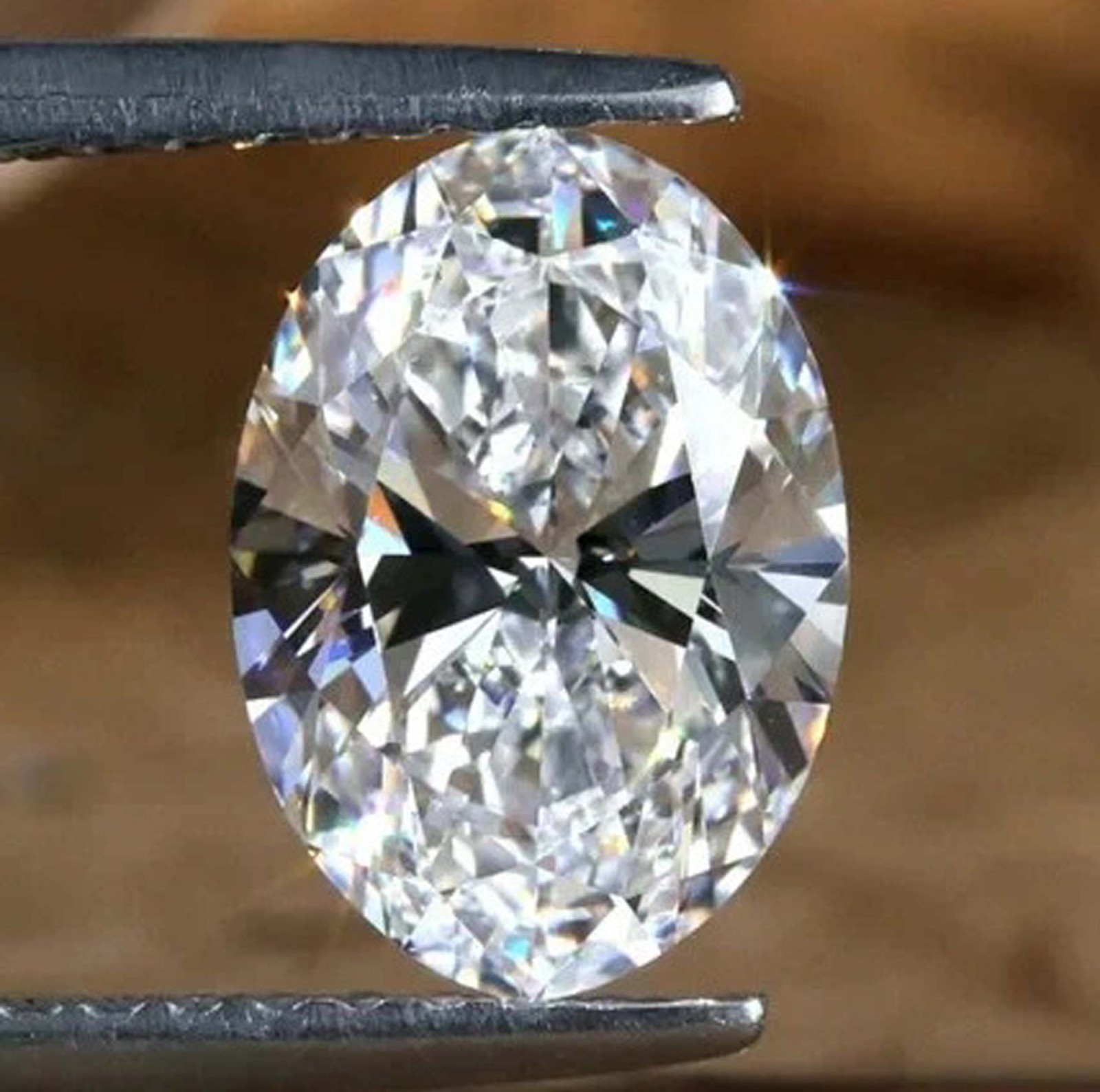 IGL Certified 2.00 Ct Lab Grown White Diamond Oval Cut VVS1 Loose Gemstone 5DNJ